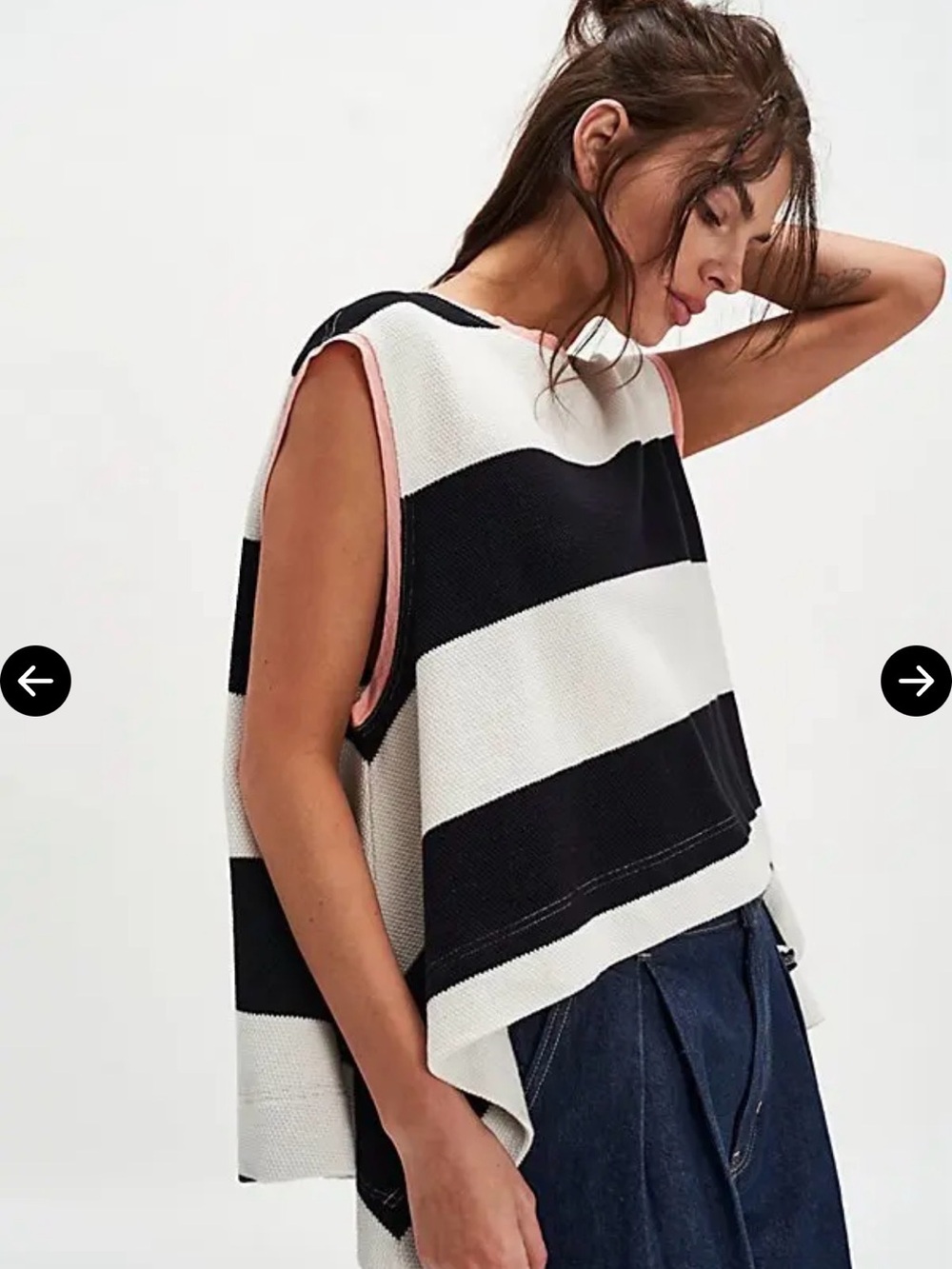 Free People Walcott Sleeveless Sweatshirt